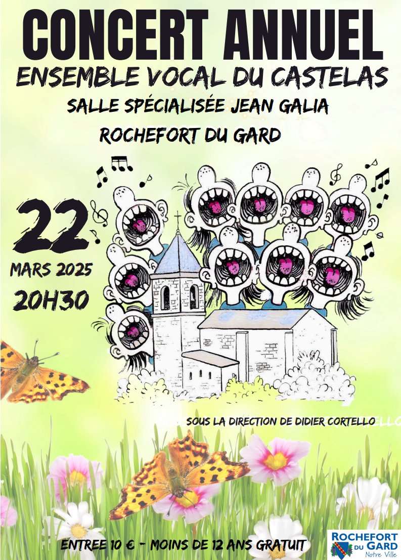 Concert annuel 22 mars 2025